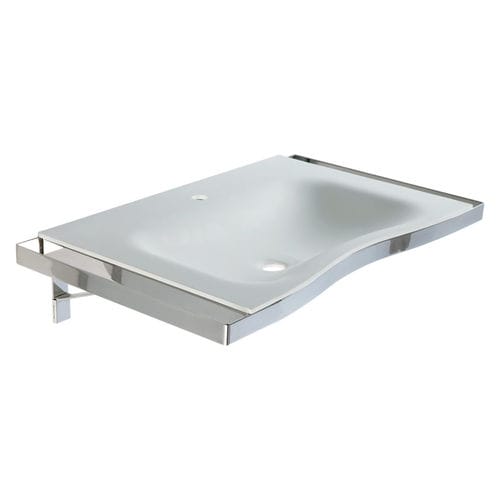 Corian®可丽耐台盆 - B46CNM05 - PONTE GIULIO - 悬挂式 / 石材 / 不锈钢