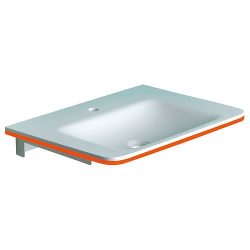 Corian®可丽耐台盆 - B44CNM05 - PONTE GIULIO - 控制台 / 石材 / 金属