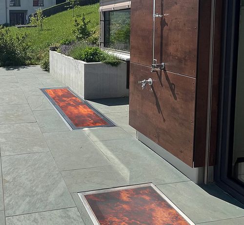 平屋顶灯笼式天窗 - GLASSFLOOR - Heliobus AG  - 用于地面 / 防火 / 玻璃