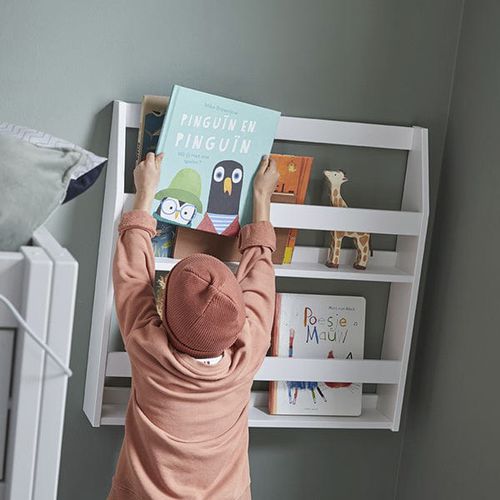 壁挂书架 - 167-01W - LIFETIME Kidsrooms - 现代风格 / 松木 / 白色