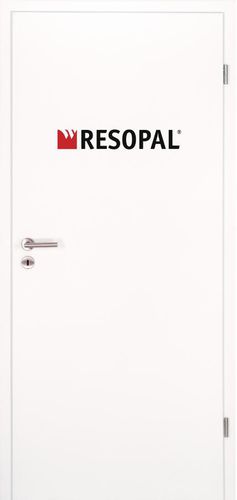 室内门 - RESOPAL  - Lebo - 木质 / 平开 / 半玻璃