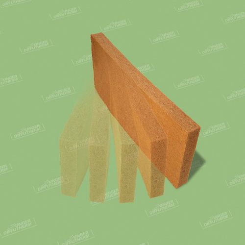 隔热隔音材料 - UdiFLEX&reg; - UNGER-DIFFUTHERM GmbH  - 木纤维 / 板式 / 用于室内