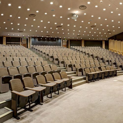 现代风格礼堂椅 - CONCERTO - KI - 布料 / 木质 / 塑料