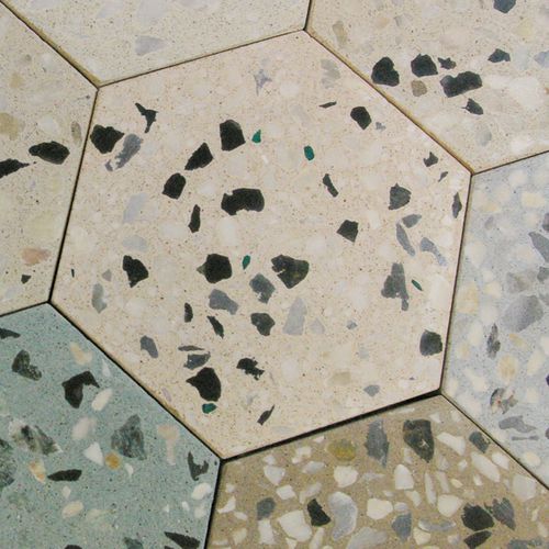 仿水磨石瓷砖 - kaza concrete - 混凝土 / 大理石 / 花岗岩