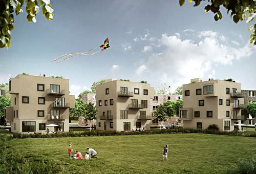 预制建筑 - BARMBEK - Stora Enso - 木质 / 用于集体住房 / 生态型