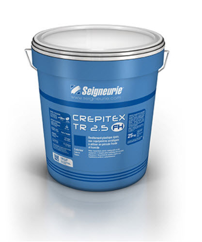 砌面涂料 - CREPITEX TR 2.5 FH - Seigneurie - 外墙 / 塑料