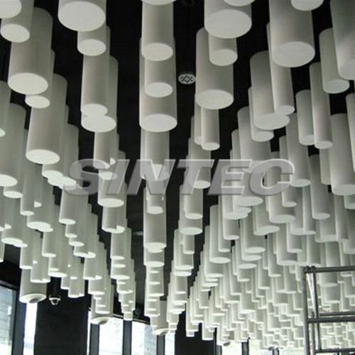 树脂声障板 - TECCYLINDER - SINTEC INSONORIZACIÓN - 悬挂式 / 圆柱 / 装饰