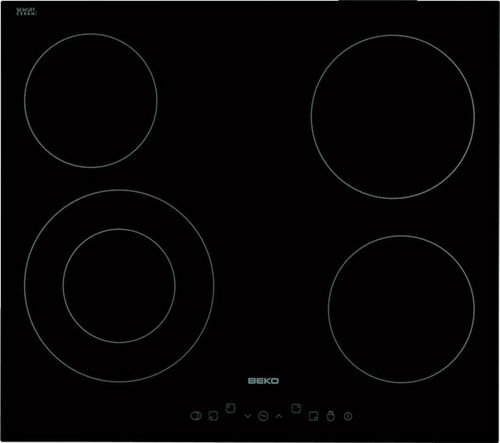 玻璃陶瓷灶台 - HIC64402T - Beko - 4眼 / 嵌入式 / 带触摸控制