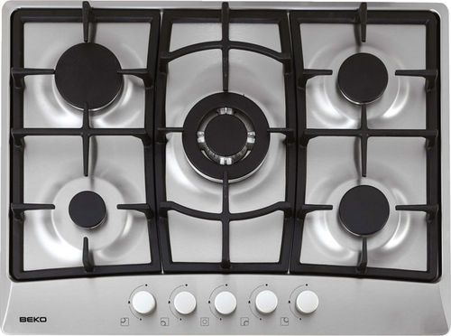 燃气灶台 - HIG75221S - Beko - 5眼 / 嵌入式 / 带杠杆