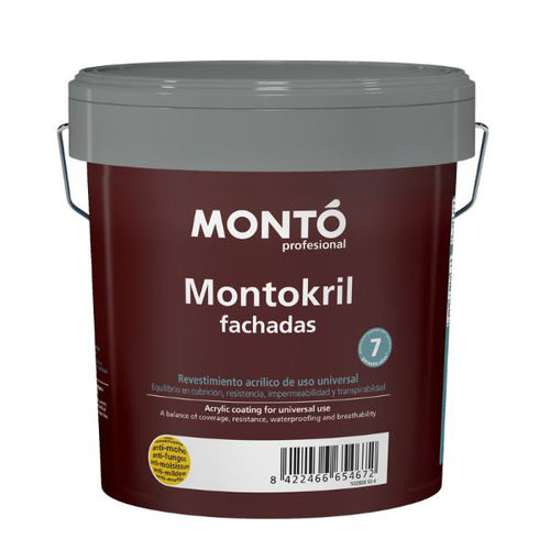 密封漆 - MONTOKRIL LISO - PINTURAS MONTO - 防护 / 防水处理 / 装饰