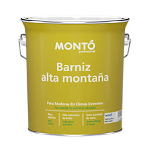 防护亮光漆 - BARNIZ ALTA MONTAÑA - PINTURAS MONTO - 防紫外线 / 木材 / 高亮光
