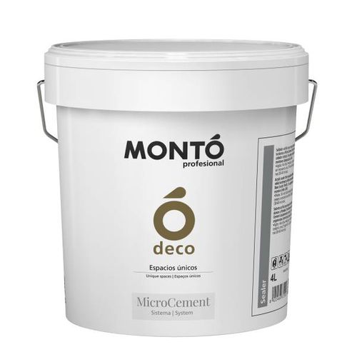 丙烯塑料密封胶 - MICROCEMENT  - PINTURAS MONTO - 防护 / 粘贴式 / 墙面