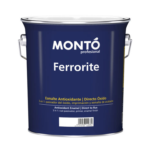 装饰亮光漆 - FERRORITE - PINTURAS MONTO - 防护 / 用于金属 / 高亮光