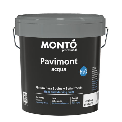 防护漆 - PAVIMONT ACQUA - PINTURAS MONTO - 自底 / 室内 / 户外