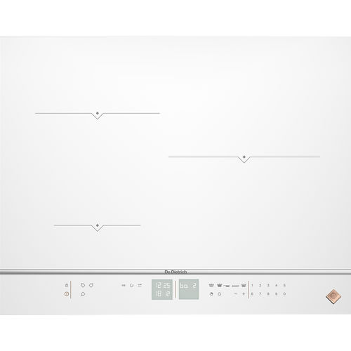 电磁感应灶台 - DPI7572W - DE DIETRICH ELECTROMENAGER - 三眼 / 嵌入式 / 带杠杆