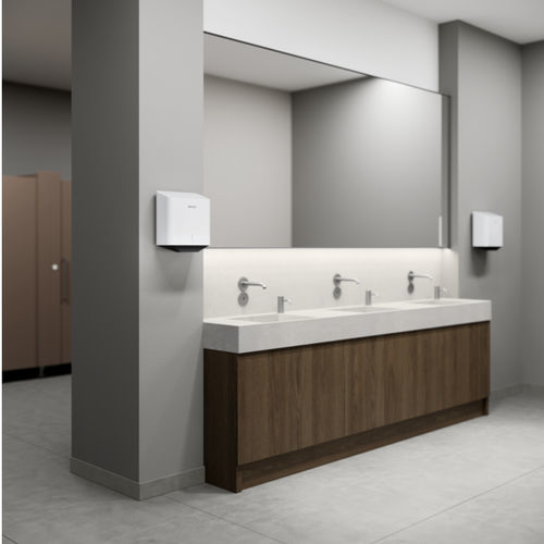 电子干手机 - ULTRONIC PLUS - STIEBEL ELTRON/斯宝亚创 - 壁挂 / 金属 / 高速