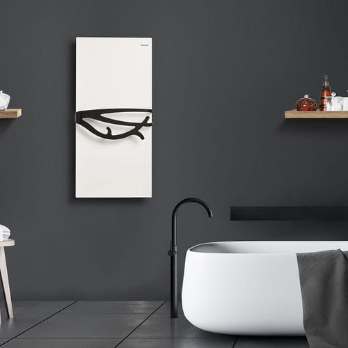 热水毛巾架散热器 - OLIVIN - HAMMAM DESIGN RADIATOR - 现代风格 / 不锈钢 / 白色