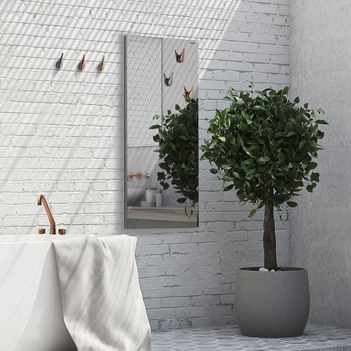热水毛巾架散热器 - OLIVIN DROP - HAMMAM DESIGN RADIATOR - 现代风格 / 不锈钢 / 镜子