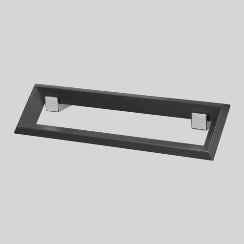 环形毛巾架 - Blaze Rectangular - HAMMAM DESIGN RADIATOR - 壁挂 / 不锈钢 / 黑色