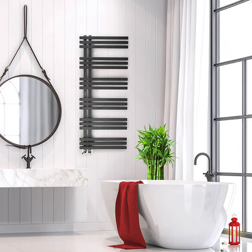 热水毛巾架散热器 - Vista  - HAMMAM DESIGN RADIATOR - 0...500 w / 现代风格 / 不锈钢