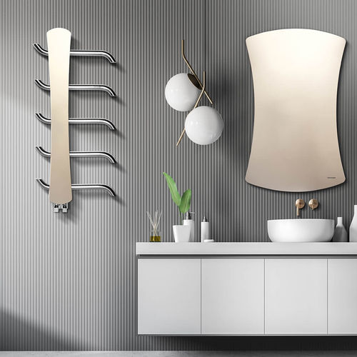 热水毛巾架散热器 - Charm  - HAMMAM DESIGN RADIATOR - 电动 / 设计 / 不锈钢
