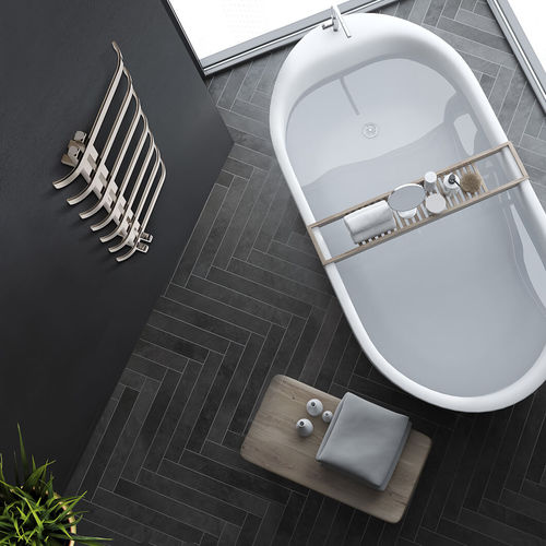 电热毛巾架散热器 - Magnolia  - HAMMAM DESIGN RADIATOR - 0...500 w / 现代风格 / 不锈钢