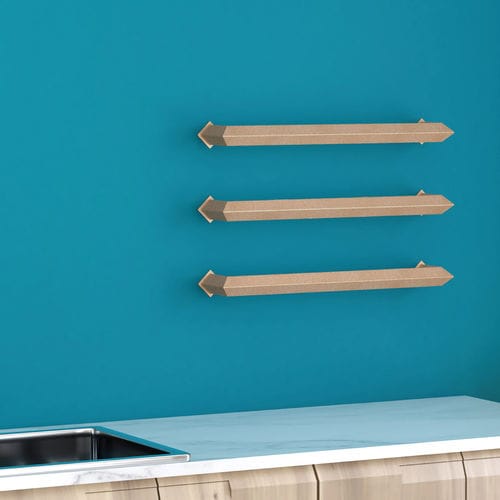 电热毛巾架散热器 - Kibele  - HAMMAM DESIGN RADIATOR - 0...500 w / 现代风格 / 不锈钢