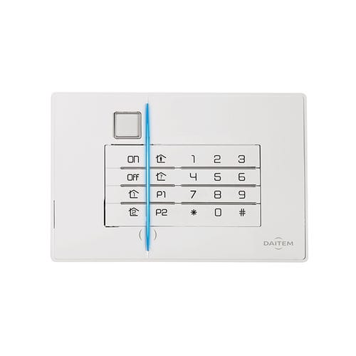 报警系统控制键盘 - SH640AX - ATRAL - DAITEM - 壁挂