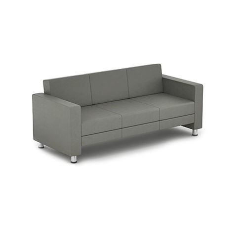 现代风格沙发 - TRIBUTE - Office Furniture Group - 皮质 / 棕色 / 灰色