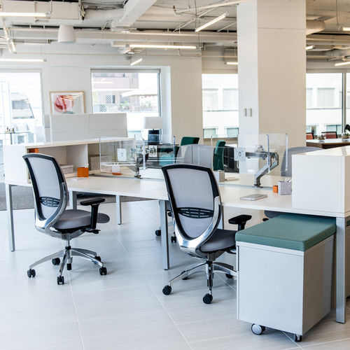 开放式办公桌 - XSEDE® - KIMBALL Office - 落地 / 2人 / 现代风格
