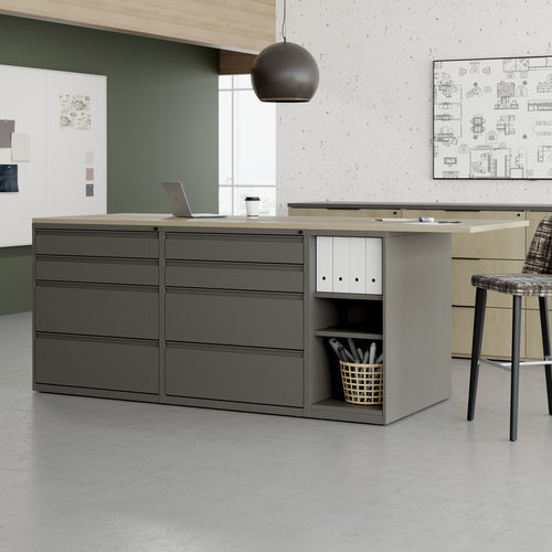 老板桌 - FOOTPRINT® - KIMBALL Office - 落地 / 2人 / 现代风格