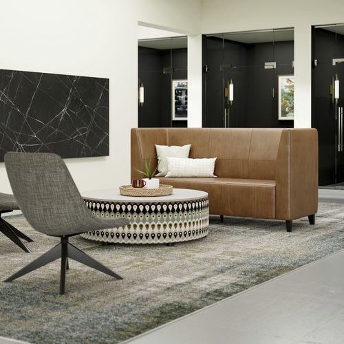 组合沙发 - FRINGE® - KIMBALL Office - 转角 / 现代风格 / 布料