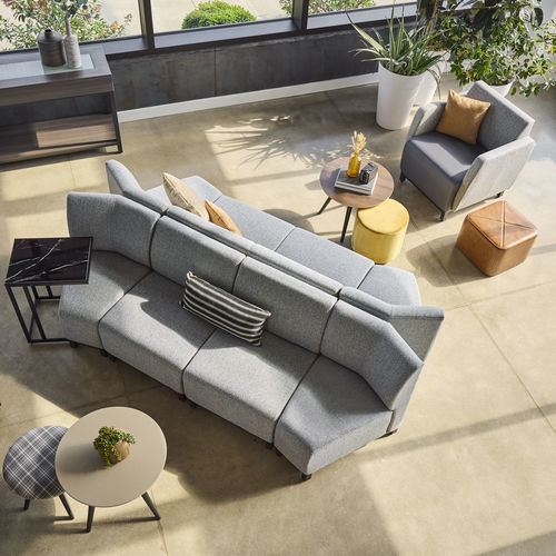 组合沙发 - SWIFT™ - KIMBALL Office - 转角 / 现代风格 / 布料