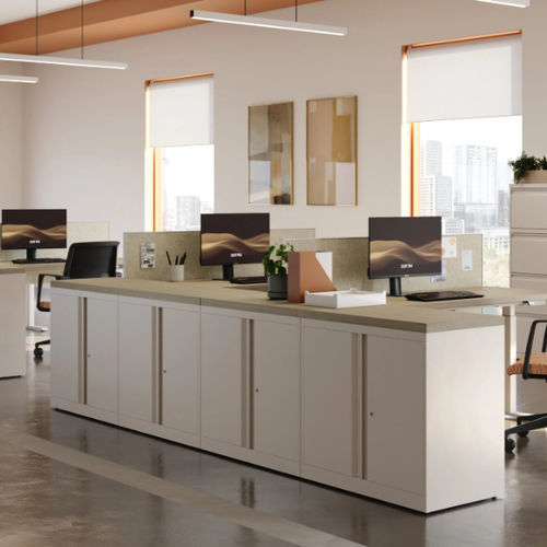 地面收纳柜 - UNIVERSAL STORAGE - KIMBALL Office - 现代风格 / 图书馆用 / 办公室