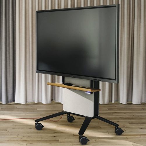 经典多媒体设备用家具 / 现代风格 - Confair Next DISPLAY RACK 442 - Wilkhahn - 移动式 / 带轮子 / 会议室用