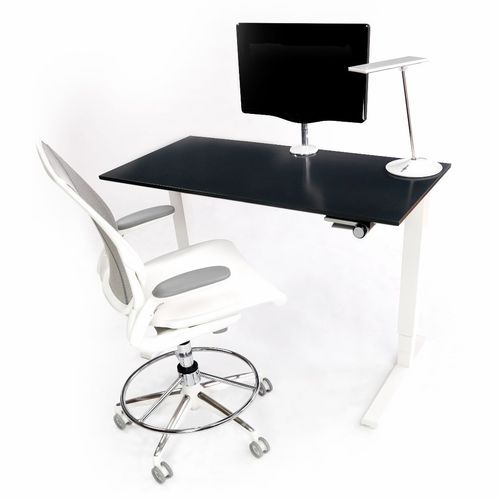 开放式办公桌 - FLOAT - Humanscale - 现代风格 / 层压材料 / 悬臂