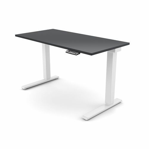 现代风格办公桌 - EFLOAT - Humanscale - 金属 / 高度可调节 / 多媒体