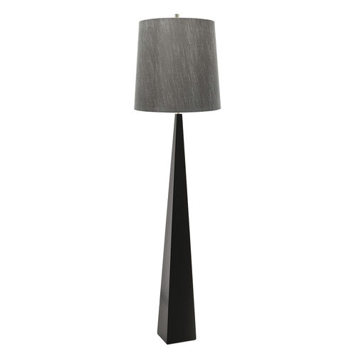 落地灯 - ASCENT - Elstead Lighting Ltd - 喷漆钢 / 丝绸 / 现代风格