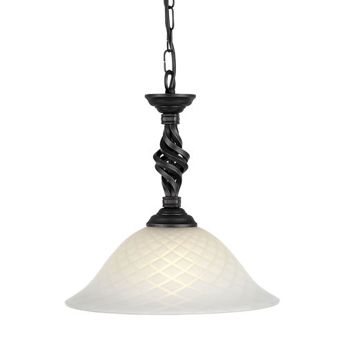 吊灯 - PEMBROKE - Elstead Lighting Ltd - 铁 / 玻璃 / 传统风格