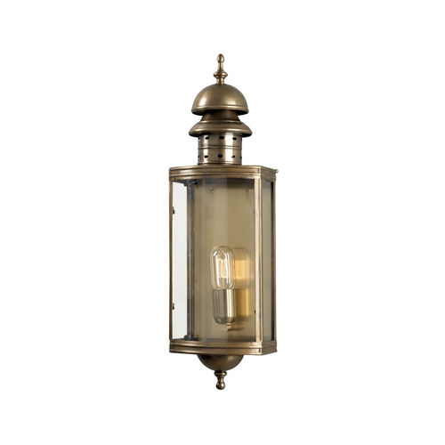 传统风格壁灯 - DOWNING STREET WALL  - Elstead Lighting Ltd - 户外 / 黄铜 / 玻璃
