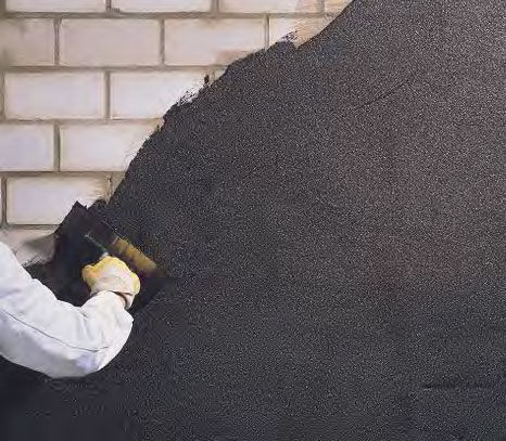 防护沥青防水材料 - HydroBond 2K-Flex - Newton Waterproofing Systems - 用于地基 / 用于地下室 / 橡胶