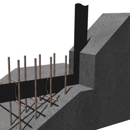 钢筋混凝土钢筋 - HydroTank 301-EP Metal Waterbar - Newton Waterproofing Systems - 高强度