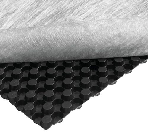 加厚排水层 - NewSeal 408 DeckDrain - Newton Waterproofing Systems - 聚丙烯 / 高密度聚乙烯HDPE / 用于水平排水