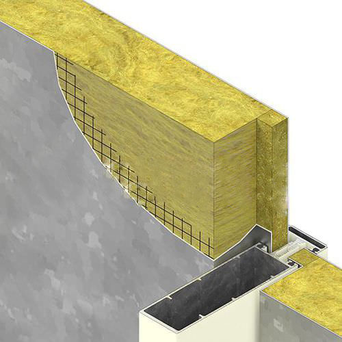 隔热隔音材料 - NEXUS LAMELLA - Siderise Group - 岩棉 / 硬板 / 用于外墙
