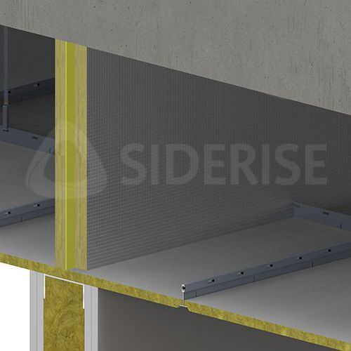 隔音材料 - CVB - Siderise Group - 板式 / 用于天花板 / 用于楼板