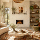 电壁炉 / 嵌入式 / 单面 / 炉膛封闭式