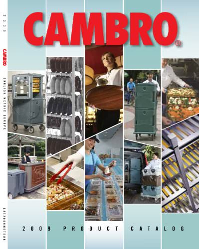 Cambro Europe Catalogue 2009