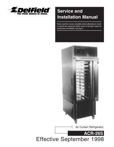 Service and Installation Manual