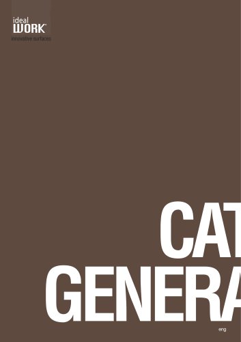Ideal Work General Catalogue