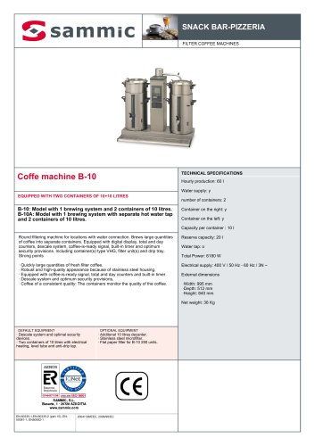 Coffe machine B-10